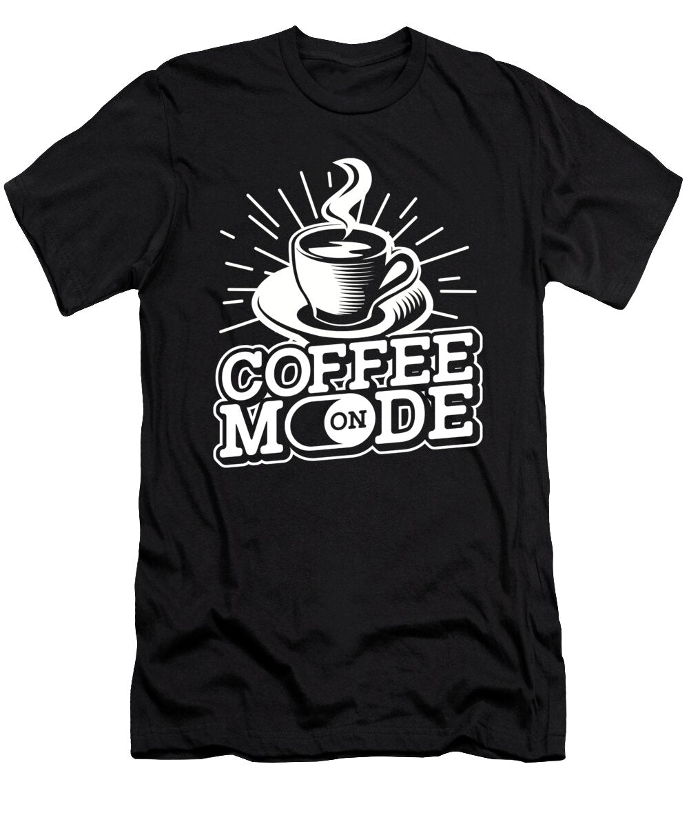 1 Coffee Cafe Roaster Barista Roasting Coffee Crazy Squirrel T-Shirt