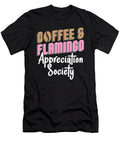 1 Coffee Caffeine Barista Cafe Roaster Coffee Flamingo Crazy Squirrel T-Shirt