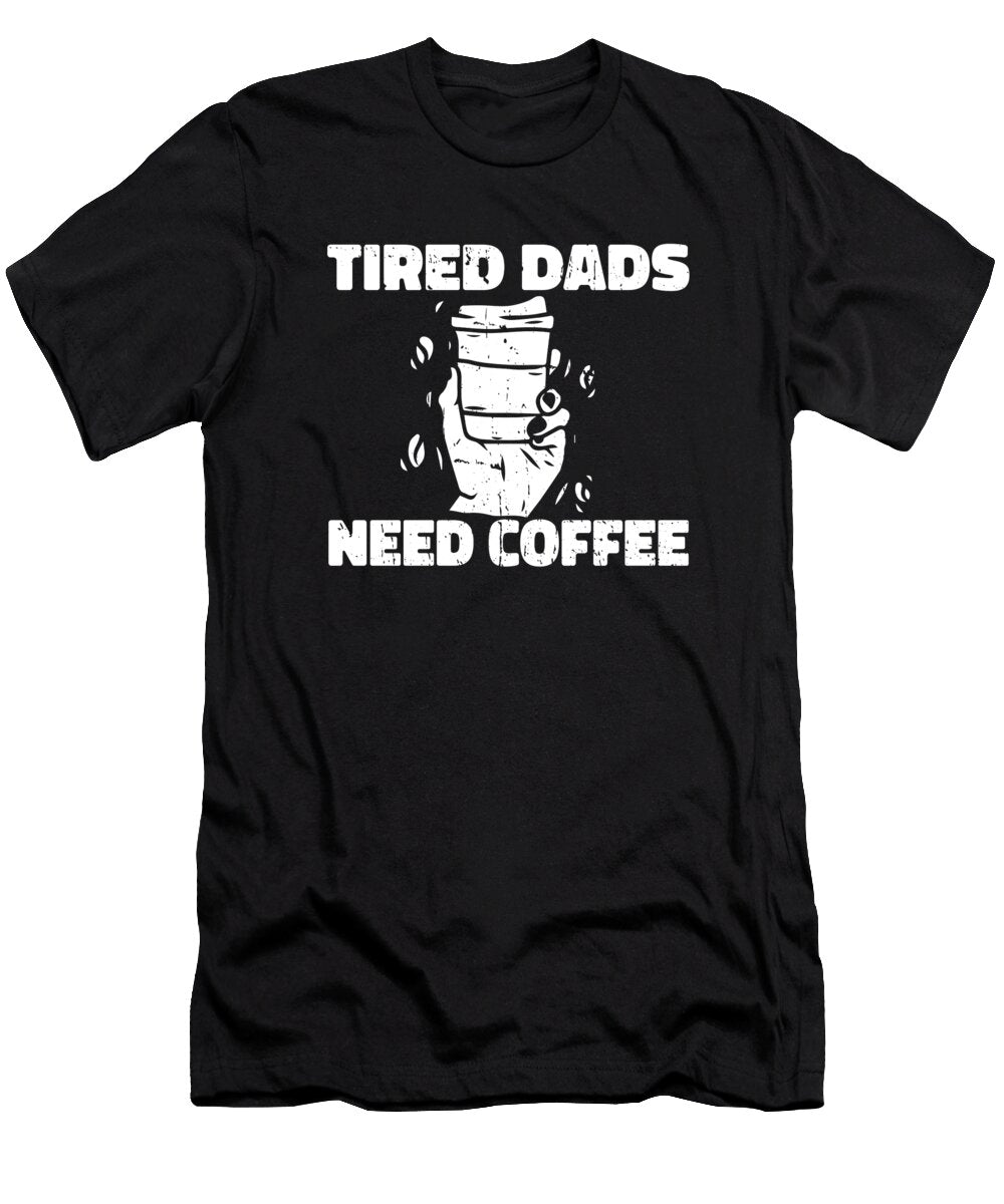 1 Coffee Dad Crazy Squirrel T-Shirt