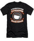 1 Coffee Father Barista Roasting Roaster Cafe Coffee Dad Crazy Squirrel T-Shirt