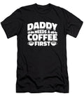 1 Coffee Father Roasting Barista Cafe Roaster Coffee Dad Crazy Squirrel T-Shirt