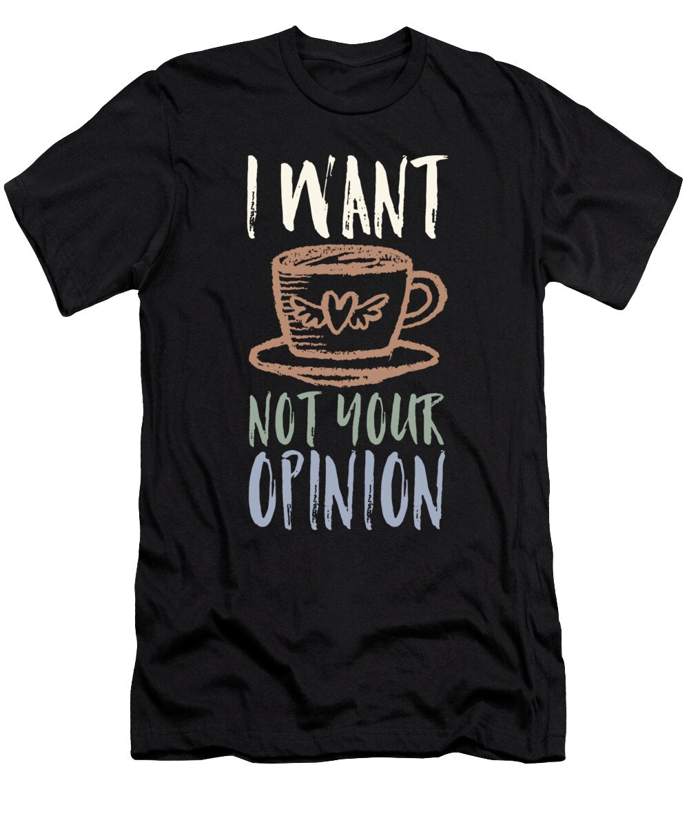 1 Coffee Gift Funny Saying Coffee Drinker Manuel Schmucker T-Shirt
