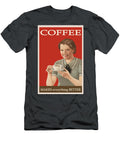 1 Coffee Makes Everything Better Vintage Retro Poster Drink Mounir Khalfouf T-Shirt