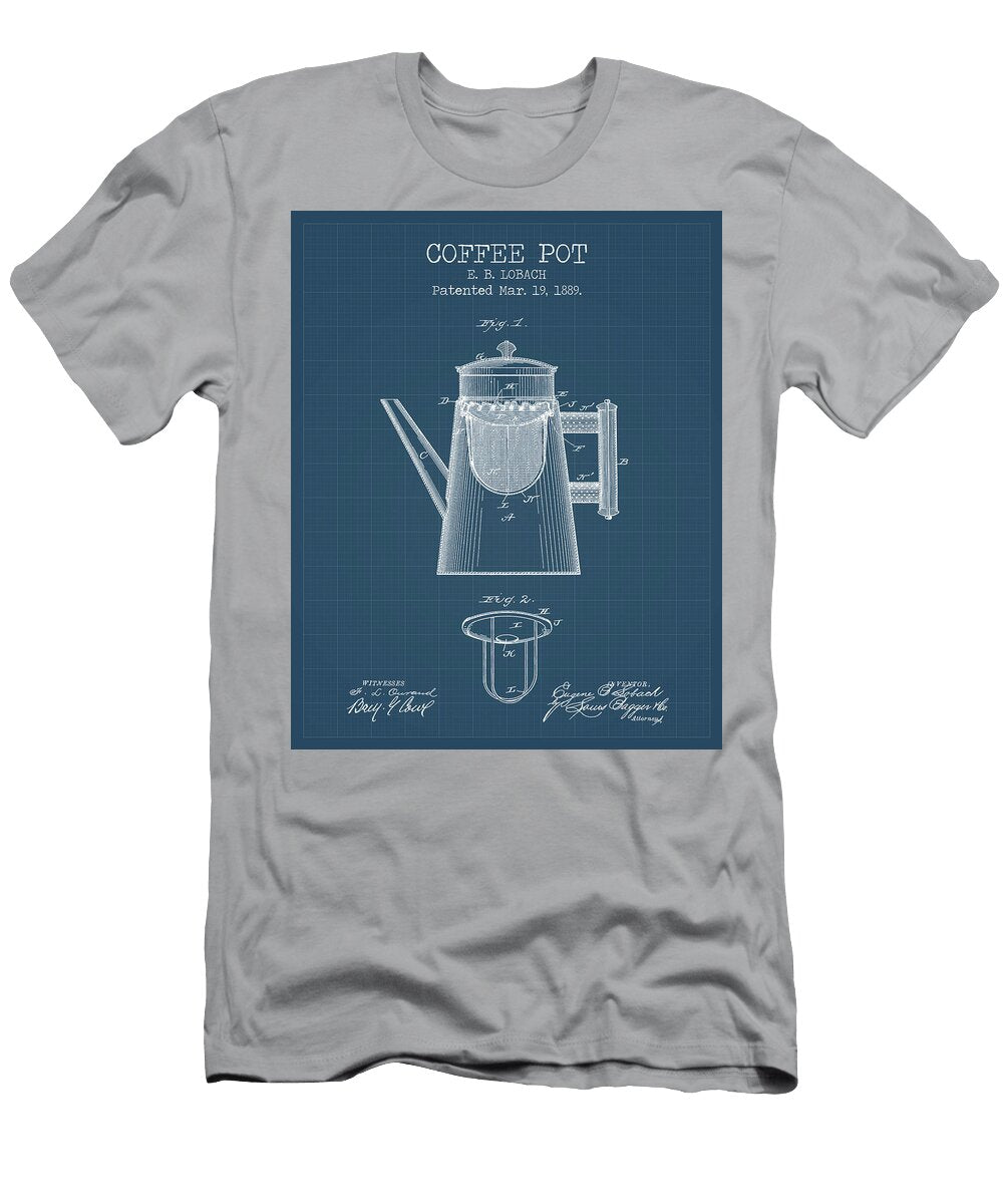 1 Coffee Pot Blueprints Denny H T-Shirt