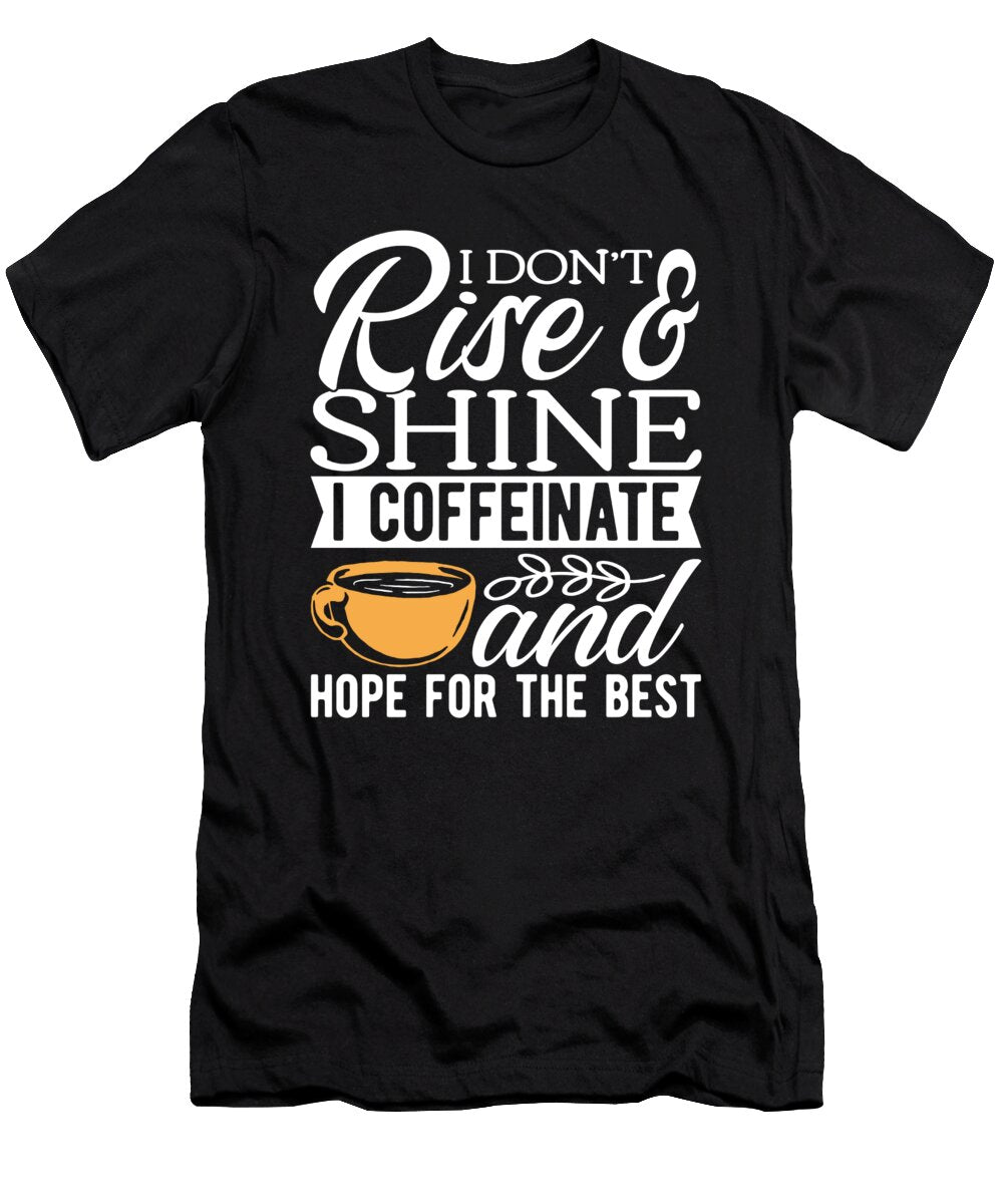 1 Coffee Roaster Barista Roasting Cafe Coffee Crazy Squirrel T-Shirt