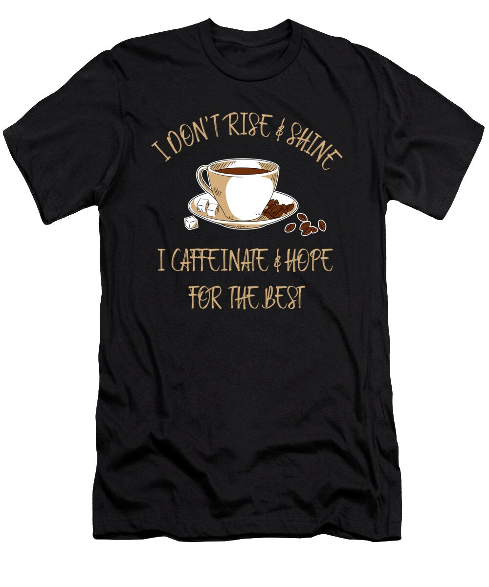 1 Coffee Roaster Roasting Barista Cafe Coffee Crazy Squirrel T-Shirt