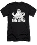 1 Coffee Roaster Roasting Barista Cafe Coffee Sloth Crazy Squirrel T-Shirt
