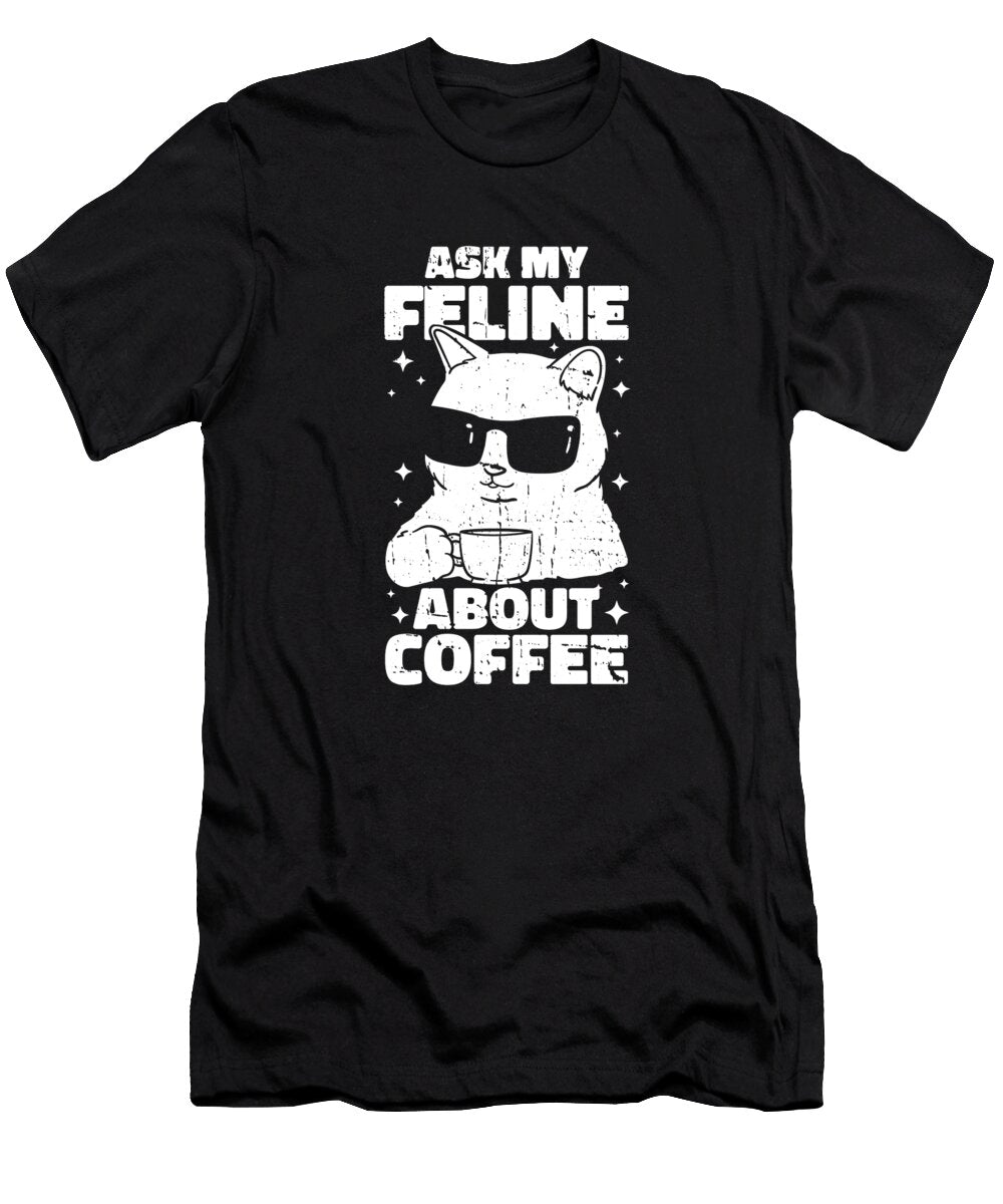 1 Coffee Roasting Barista Roaster Cafe Coffee Cat Crazy Squirrel T-Shirt