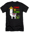 1 Como Se Llama Mexican Pride Cinco De Mayo Festival Alpaca Haselshirt T-Shirt