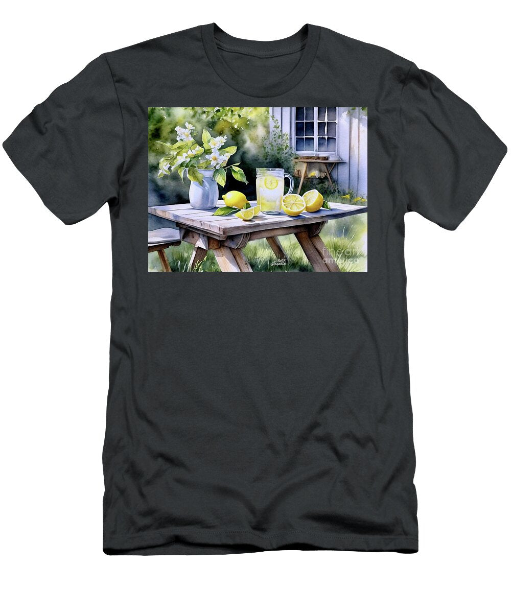 1 Cool Drink on a Summer Day Cac Graphics T-Shirt