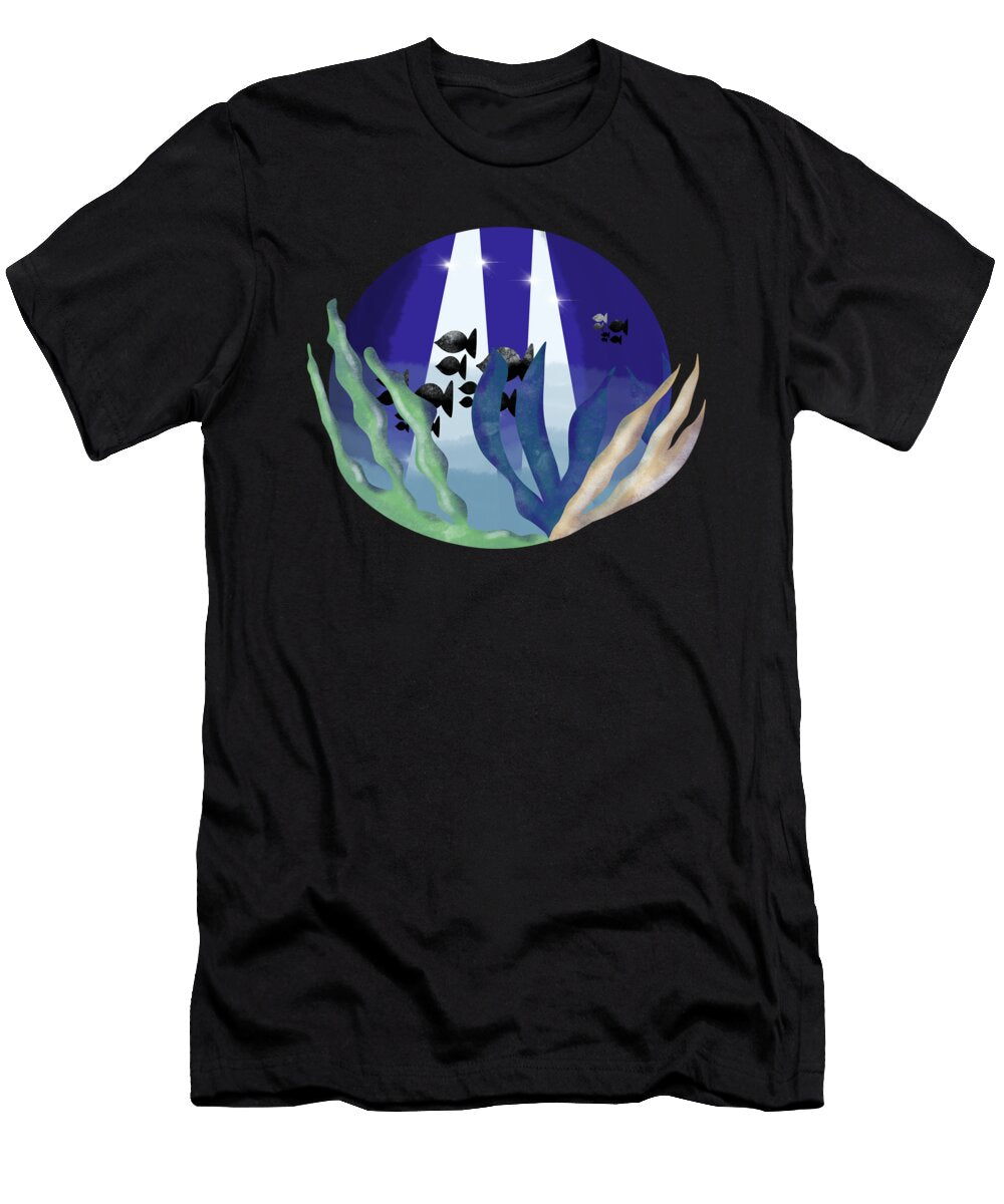 1 Coral Fish in the Sea Ocean Lover Gift Kanig Designs T-Shirt