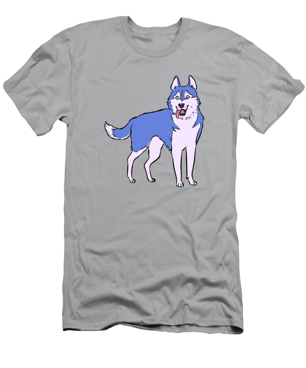 1 Cute Siberian Husky Dog Kuini Fernandez T-Shirt