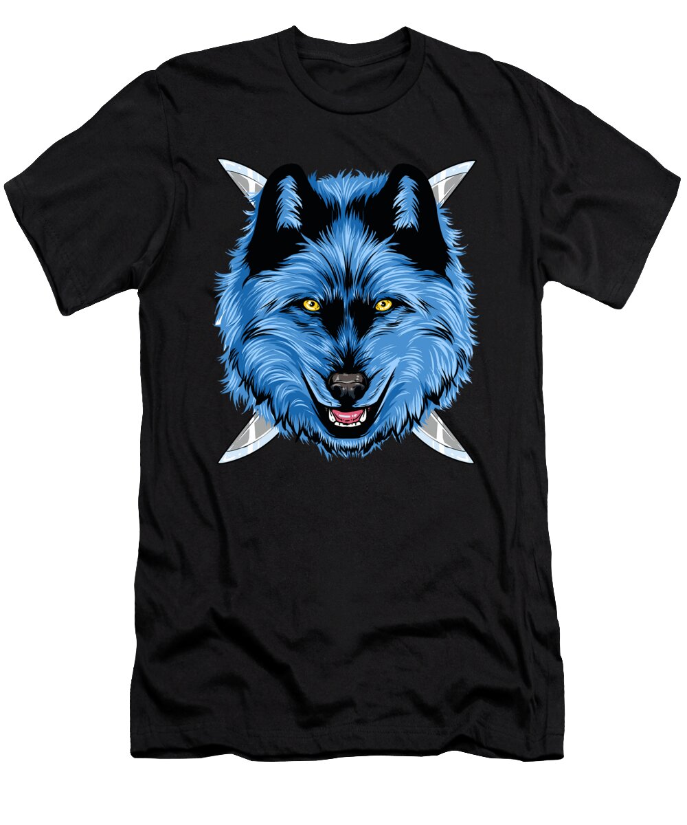 1 Dagger Wolf Mister T-Shirt