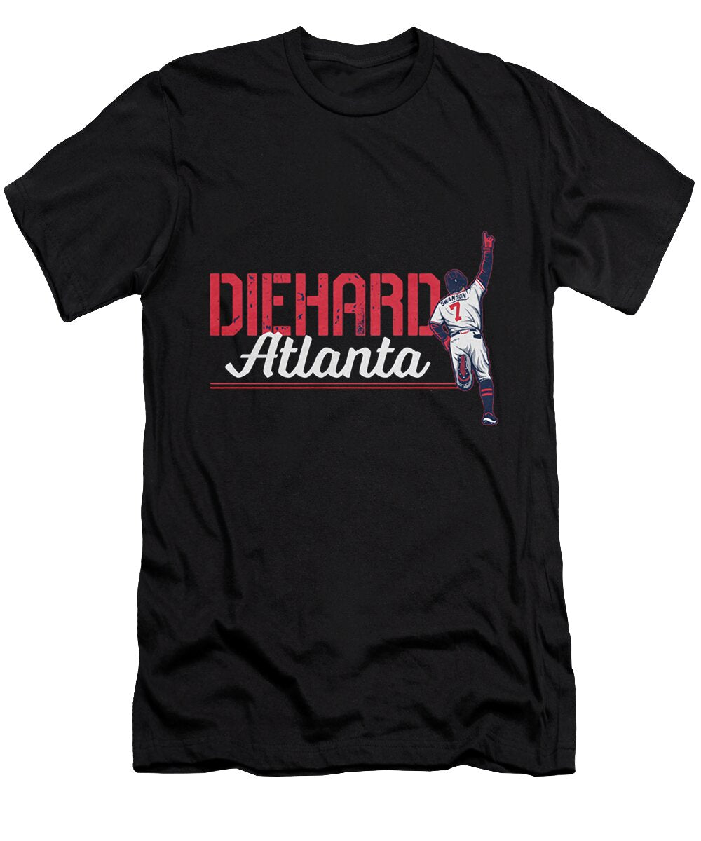 1 Dansby Swanson Diehard Ozlem Altin T-Shirt