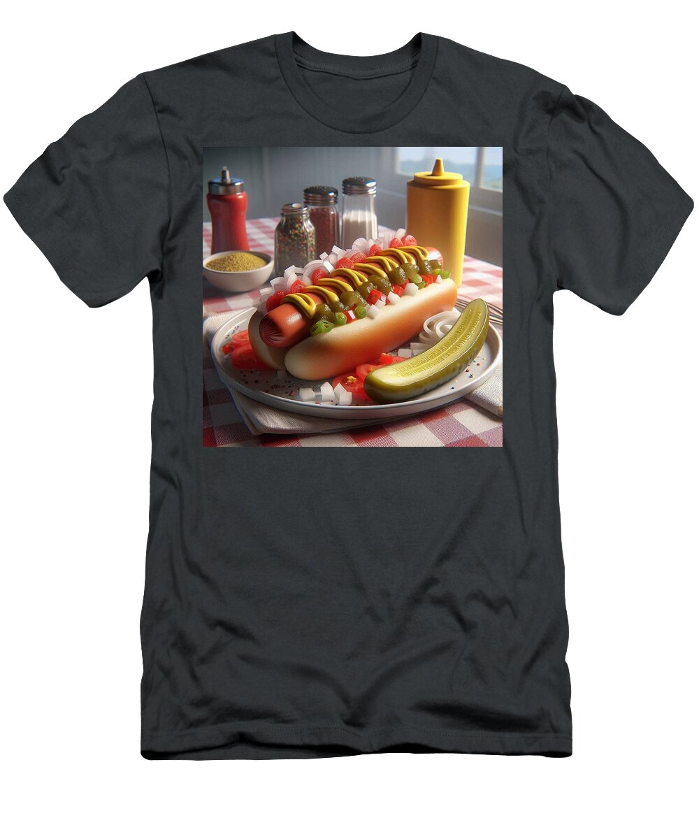 1 Delicious Loaded Hot Dog James Spears T-Shirt