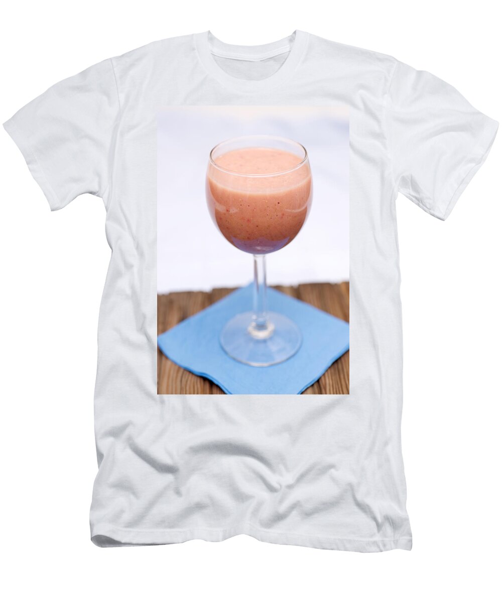 1 Delicious Strawberry Smoothie Donald Erickson T-Shirt