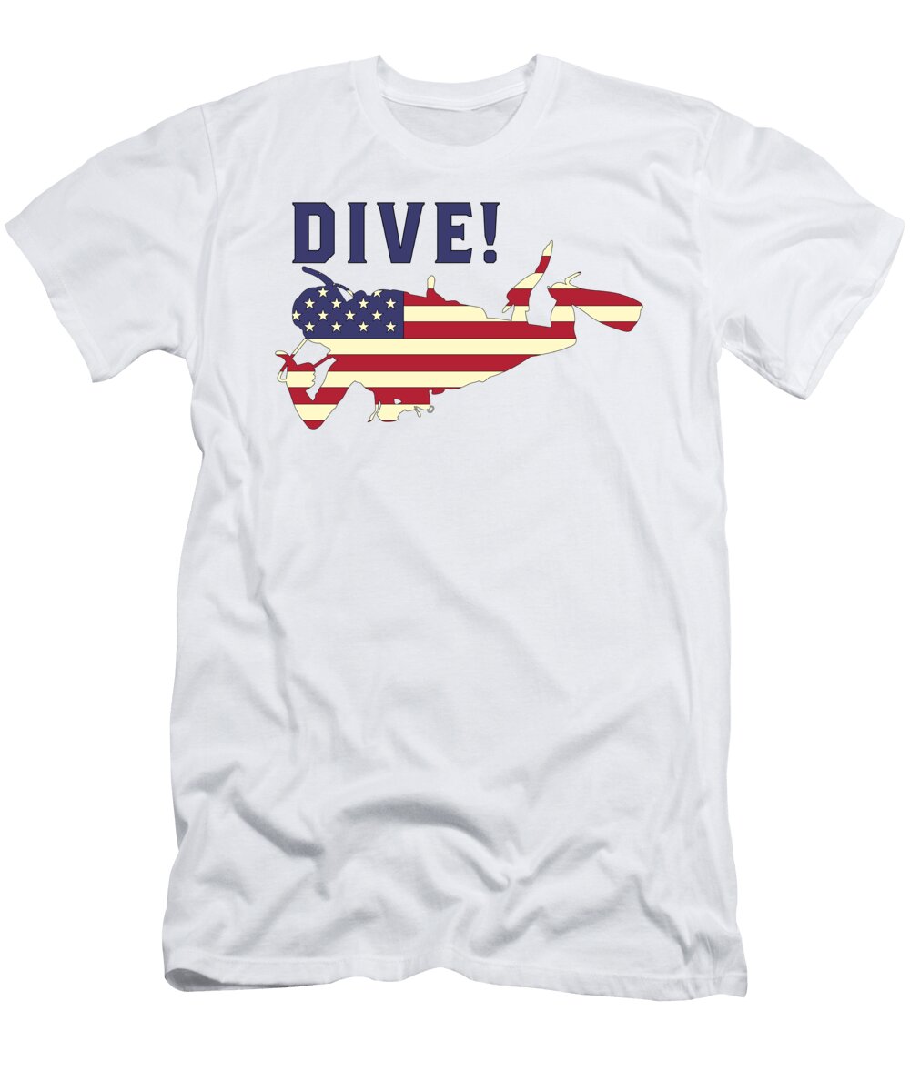 1 Dive USA Steven Zimmer T-Shirt