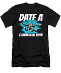 1 Diver Dive Scuba Snorkeling Commercial Diving Crazy Squirrel T-Shirt