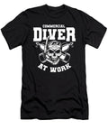 1 Diver Snorkeling Scuba Dive Commercial Diving Crazy Squirrel T-Shirt