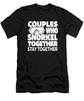 1 Diving Couple Diver Snorkel Snorkeling Crazy Squirrel T-Shirt