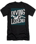1 Diving Legend Sport Diving Underwater Technical Scuba Diver Graphics Lab T-Shirt