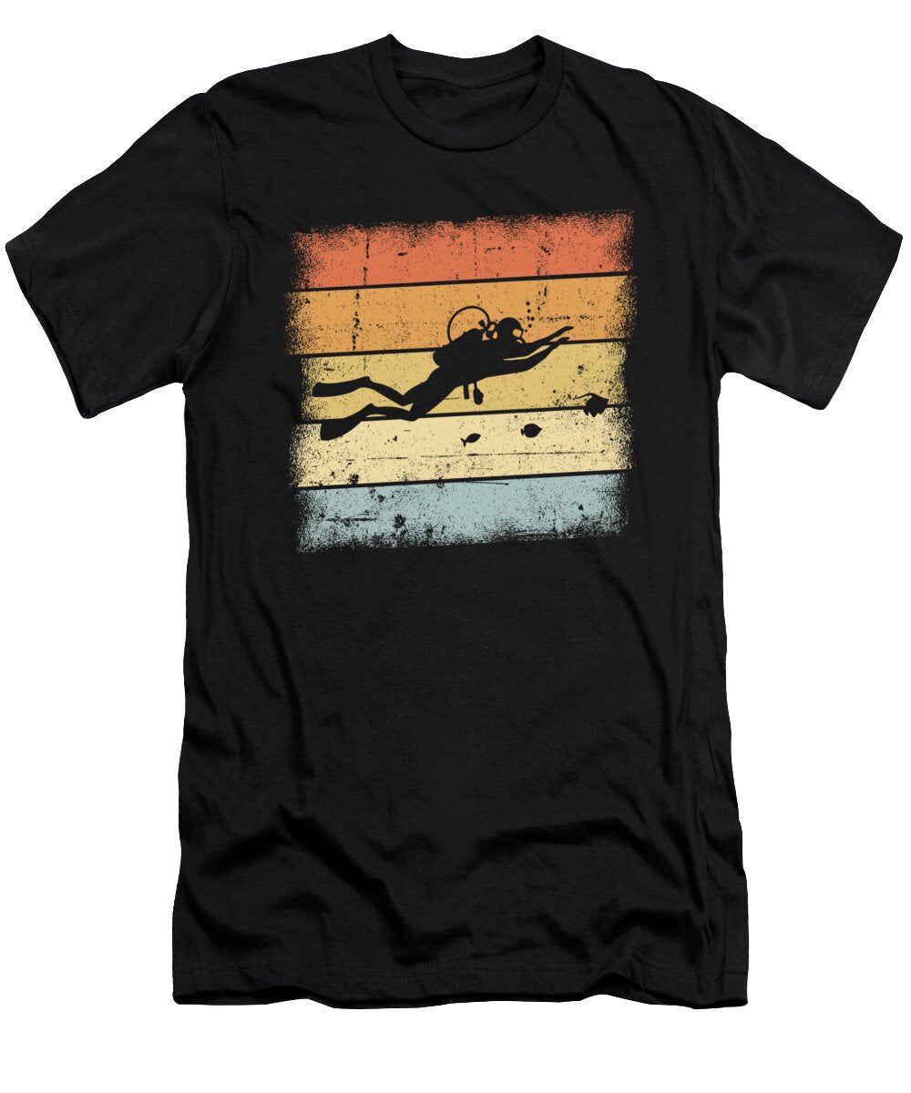 1 Diving Retro Manuel Schmucker T-Shirt