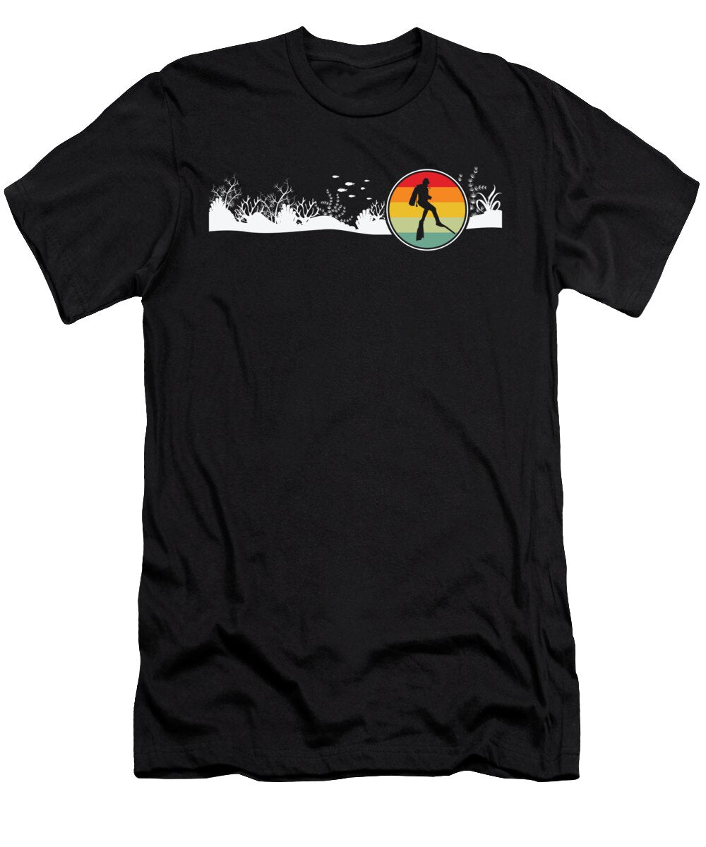 1 Diving Snorkeling Water Sports Scuba Diving Diver Toms Store T-Shirt
