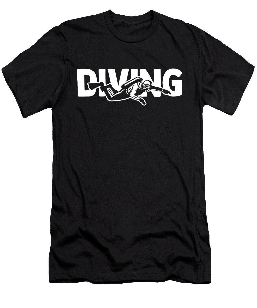 1 Diving Underwater Technical Sport Diving Scuba Diver Graphics Lab T-Shirt