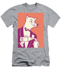 1 Dog Pouring Drink Csa Images T-Shirt