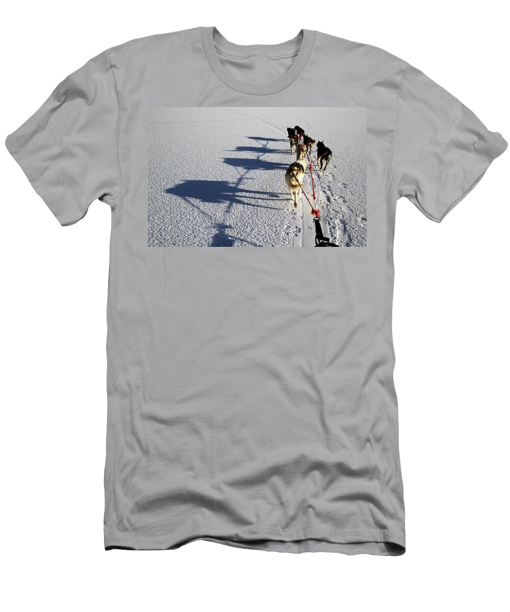 1 Dogsledding on a Frozen Lake Todd Korol T-Shirt