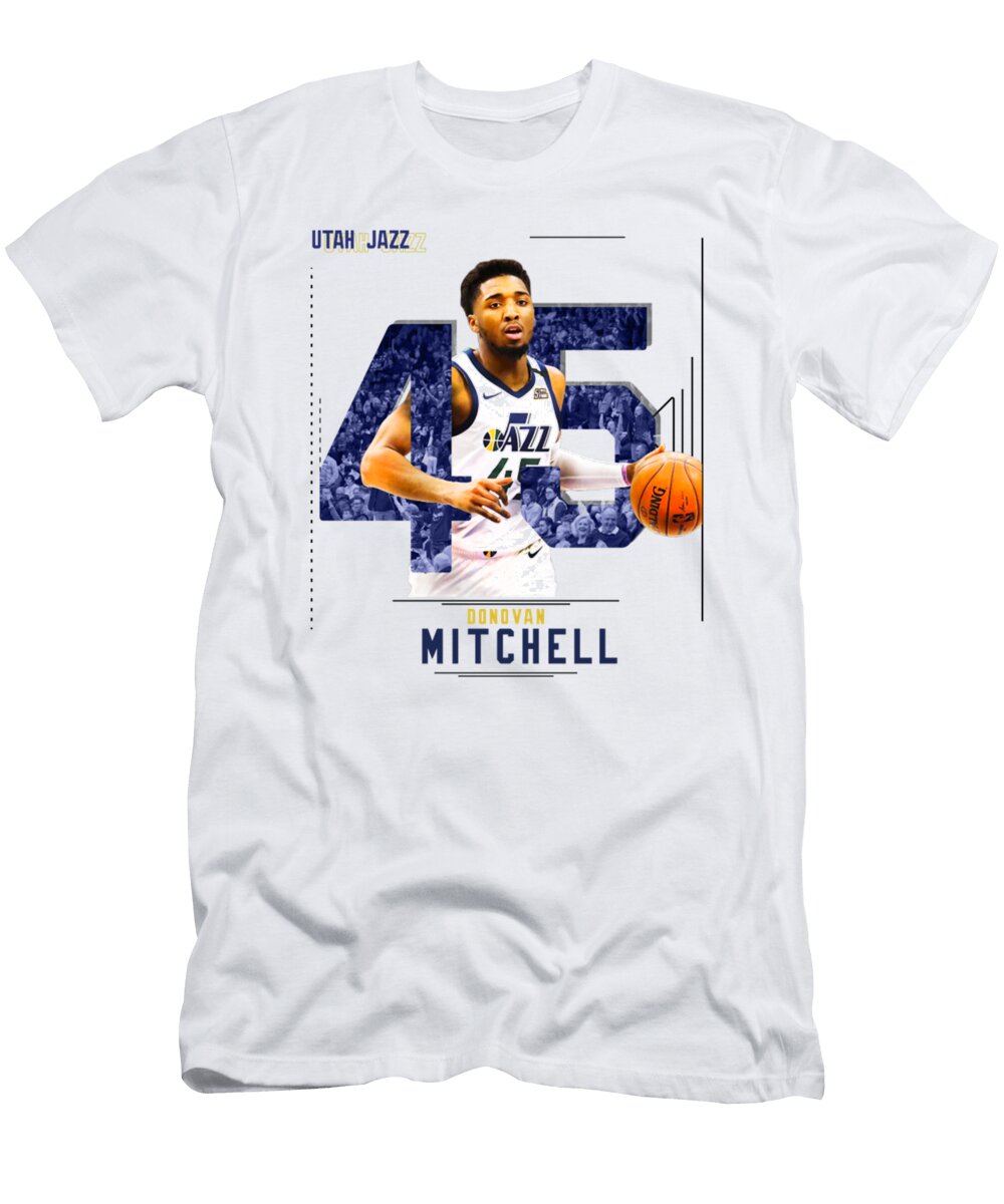 1 Donovan Mitchell Basketball Kelvin Kent T-Shirt