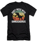 1 Dont Mess with Dinkasaurus Dinosaur Pickle Ball Pickleball Lisa Stronzi T-Shirt