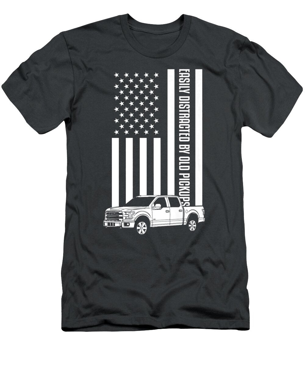 1 Easyly Distracted Old Pickup Trucks Anh Nguyen T-Shirt