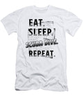 1 Eat Sleep Dive Repeat Manuel Schmucker T-Shirt