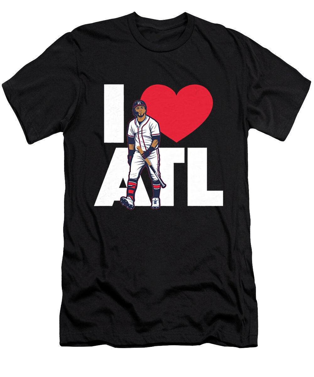 1 Eddie Rosario I Love Atlanta Ozlem Altin T-Shirt