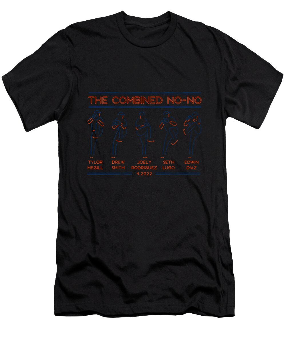 1 Edwin Diaz Combined No No Ozlem Altin T-Shirt