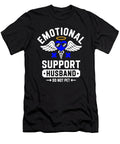 1 Emotional Support Husband Do Not Pet Moon T-Shirt