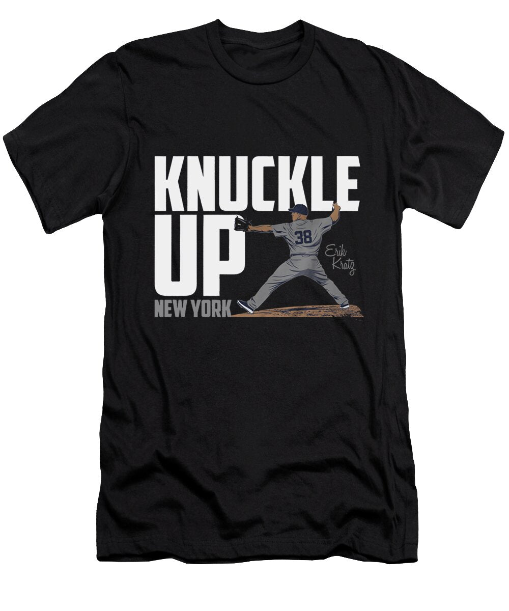 1 Erik Kratz Knuckle Up Ozlem Altin T-Shirt