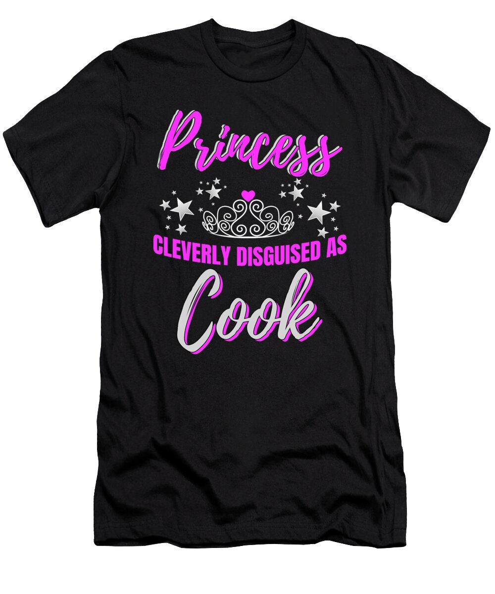 1 Female Cook Culinary Cooking Restaurant Chef Gift Muc Designs T-Shirt