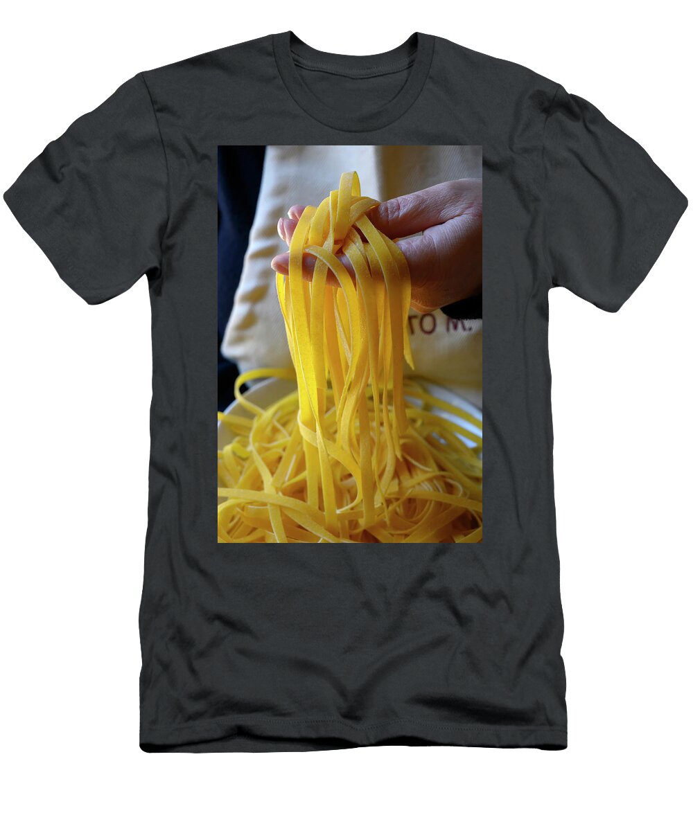 1 Fettuccine Pasta Factory Italy Franco Cogoli T-Shirt