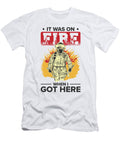 1 Firefighter Fire Pun Firefighting Rescue Toms Store T-Shirt