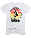 1 Firefighting Wife Grumpy Old Firefighter Toms Store T-Shirt