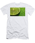 1 Fresh Lime Slice with Water Droplets Beautiful Things T-Shirt
