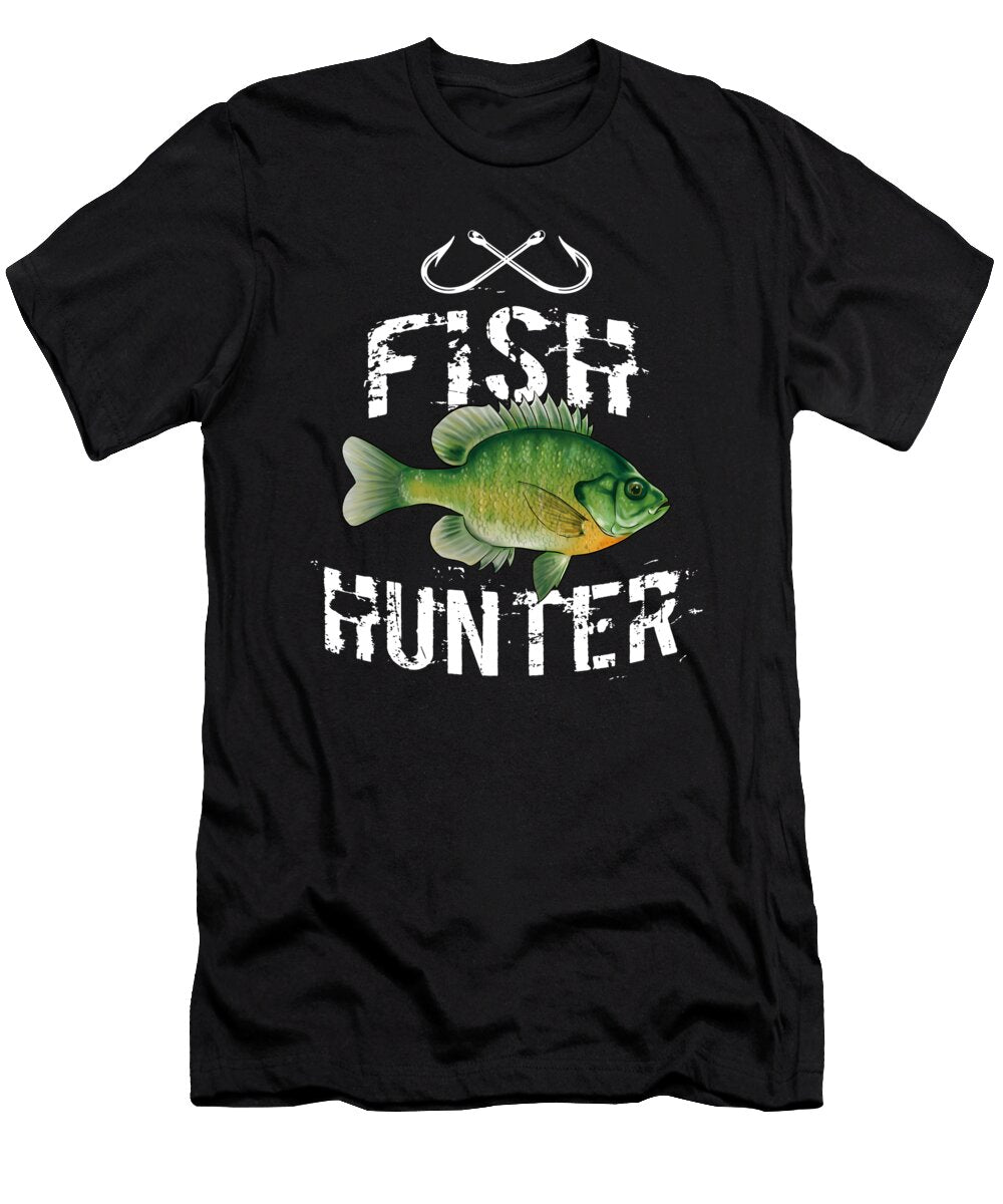 1 Funny Fishing Bluegill Brim Freshwater Fish Gift Muc Designs T-Shirt