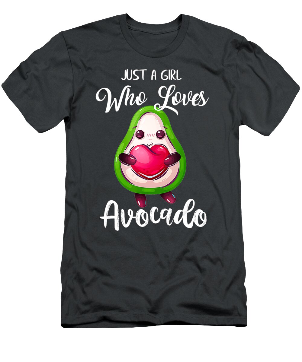 1 Funny Just a Girl Who Loves Avocado for Avocado Handsley Nguyen T-Shirt
