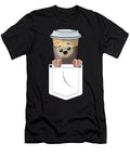1 Funny Latte Macchiato Pocket Coffee Barista Gift Muc Designs T-Shirt
