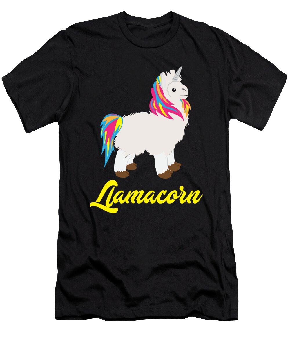 1 Funny Llamacorn Unicorn Alpaca Lama Teequeen2603 T-Shirt