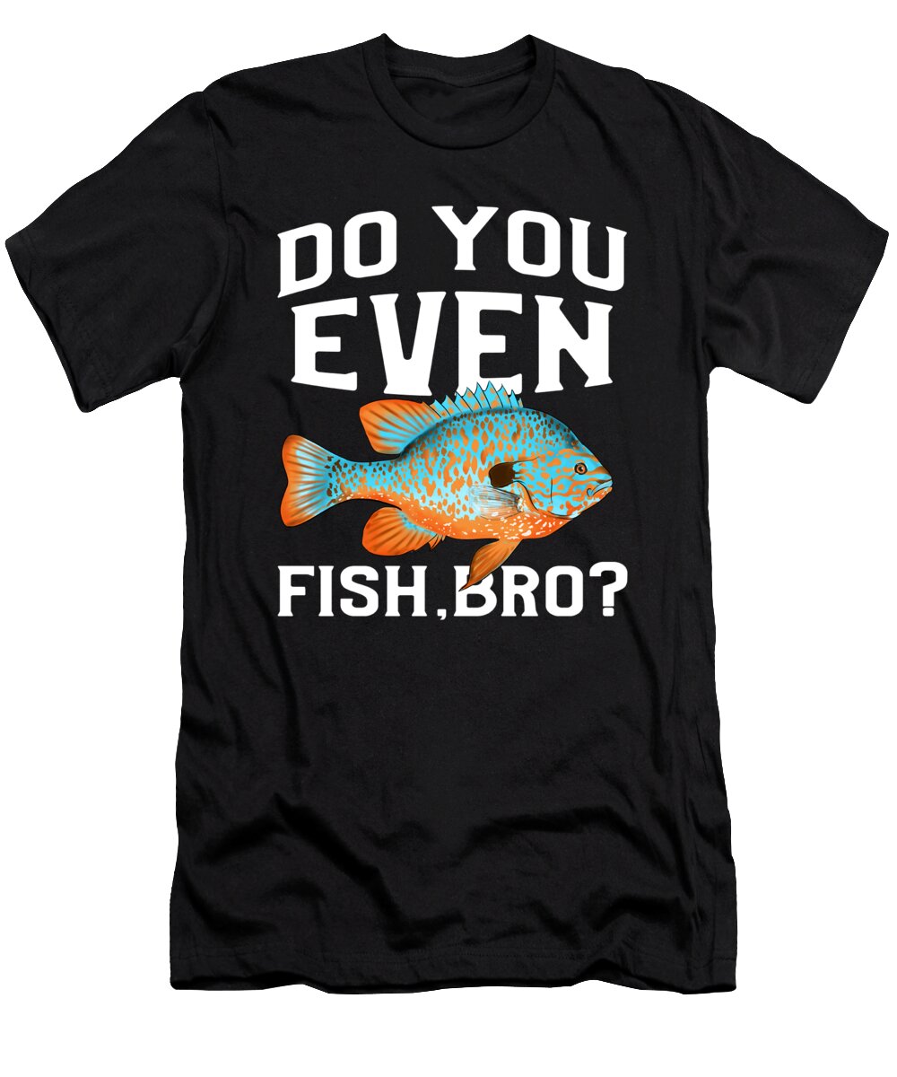 1 Funny Longear Sunfish Freshwater Fish Lake Gift Muc Designs T-Shirt