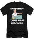 1 Funny Nursing Caretaker Hospital Emergency Nurse Crazy Squirrel T-Shirt