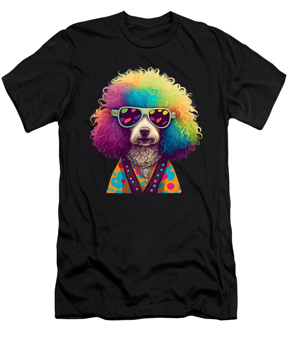 1 Funny Poodle Dog Miniature Poodle Toy Poodle for Sophie Eleanor T-Shirt